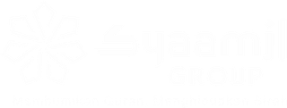 Official white Syaamil Group logo / without tagline